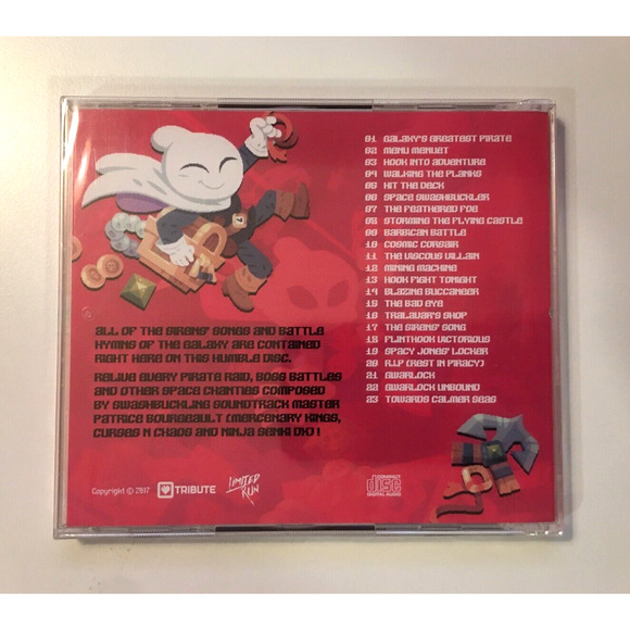 Flinthook Original Soundtrack CD By Patrice Bourgeault - Limited Run - New - Picture 2 of 4